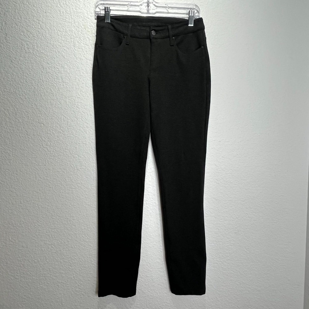Chico's Ankle Pants Womens‎ 0T Black Stretch Skinny Leg Casual Everyday Wear
